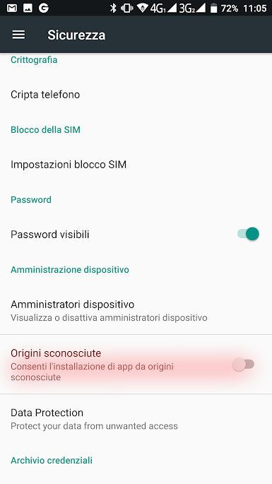Voce Origini sconosciute